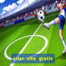 criar site gratis de jogos